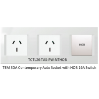TAS Double Socket Set-Polar White-STOVE-Button-LINE-SDA